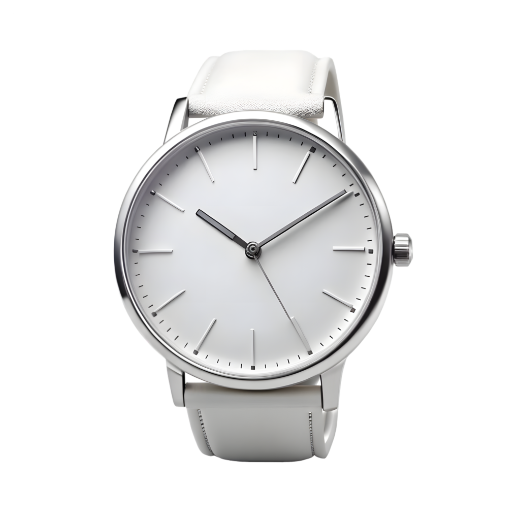 —Pngtree—a white watch on transparent 18814006